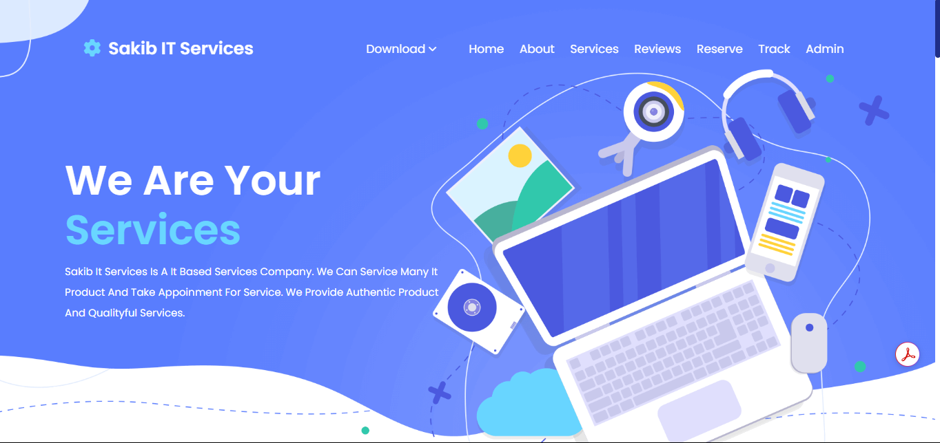 Pexelicon website preview image